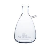 Bouteille isotherme en verre borosilicaté avec adaptateur latéral (125 ml, 250 ml, 500 ml, 1000 ml)(500ml)
