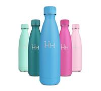Bouteille Isotherme Enfant 500ml, Isolant sous Vide à Double Paroi, Bouteilles sans BPA, Facile à Transporter, Réutilisable, Gourde Inox pour Camping, Enfant, Travail, Voyage, Randonnée, École