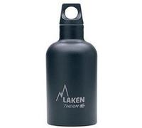 Bouteille isotherme futura de laken en acier inoxydable avec isolation sous vide et goulot étroit 350 ml noir G