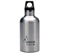 Bouteille isotherme futura de en acier inoxydable avec isolation sous vide et goulot étroit 350 ml argent