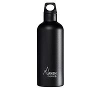 Bouteille isotherme Futura de Laken en acier inoxydable avec isolation sous vide et goulot étroit 500 ml Noir