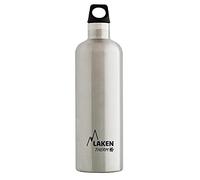 Bouteille isotherme Futura de Laken en acier inoxydable avec isolation sous vide et goulot étroit 750 ml Argent