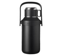 Bouteille isotherme - Gobelet isotherme - Grande capacité - Pichet sous vide à double paroi - Pour eau, thé, café - 10 x 10 x 28 cm - Acier inoxydable, polypropylène et silicone