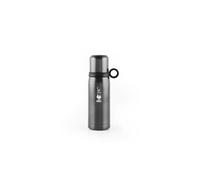 Bouteille isotherme grise 46 vec gobelet