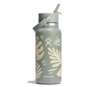 Bouteille isotherme Hydro Flask Wide Flex Straw Cap 32 oz Couleur: vert clair / vert foncé