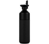 Bouteille isotherme insulated blazing black 580 ml x flip straw