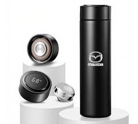 Bouteille Isotherme Intelligente pour Mazda CX-60 2022-2025, Mug de Voyage 500ml en Acier Inoxydable Thermos Étanche avec Filtre à Thé