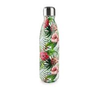 Ibili Bouteille isotherme double paroi Jardin 500 ml Acier inoxydable 18/10 Réutilisable Vert G