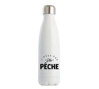 Bouteille Isotherme J'peux Pas j'ai Pêche 3 | Gourde | Idée Cadeau Canne Poisson Sport Humour Original Anniversaire