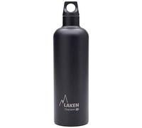 Bouteille isotherme - Laken - Futura - 0,75L - Acier inoxydable - Noir