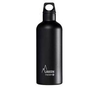 Bouteille isotherme Futura de Laken en acier inoxydable avec isolation sous vide et goulot étroit 500 ml Noir