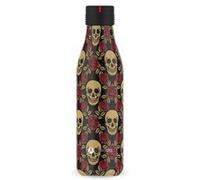 Bouteille isotherme Les Artistes 500ml Rose et Tête de Mort roseandskull G
