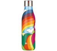Les Artistes Paris – Bouteille isotherme Bottle'Up 2.0 – 500 ml, inox, sans BPA – Arc-en-ciel