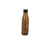 Bouteille isotherme les artistes time up 750ml iso bois marron taille : unique rèf : 95558