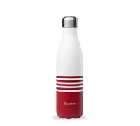 Bouteille isotherme double paroi en Inox Qwetch 260 ml Marinière Rouge