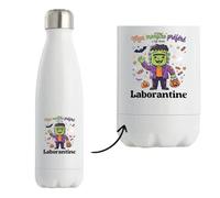 Bouteille Isotherme Mon Monstre Préféré C'est Mon Laborantine - Bottle - Idée Bouteille Isotherme Cadeau Anniversaire Fête Original Famille Travail Départ Collègue Retraite Noël.