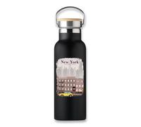 Bouteille isotherme New York City Buildings Taxi, bouteille écologique, tasse à café