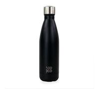 Bouteille isotherme noir mat 50 cl Yoko Design