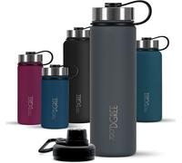 Bouteille Isotherme ""Nolimit"" - 410ml, 530ml, 710ml, 950ml, 1200ml Gourde En Acier Inoxydable D'eau, Thé, Café, Jus, Boisson Chaud Ou Froid Premium De Isolée Sous Vide +Sport-Couvercle