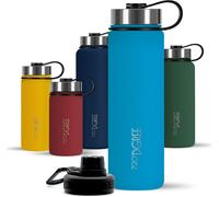 Bouteille Isotherme ""Nolimit"" - 410ml, 530ml, 710ml, 950ml, 1200ml Gourde En Acier Inoxydable D'eau, Thé, Café, Jus, Boisson Chaud Ou Froid Premium De Isolée Sous Vide +Sport-Couvercle