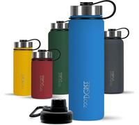 Bouteille Isotherme ""Nolimit"" - 410ml, 530ml, 710ml, 950ml, 1200ml Gourde En Acier Inoxydable D'eau, Thé, Café, Jus, Boisson Chaud Ou Froid Premium De Isolée Sous Vide +Sport-Couvercle