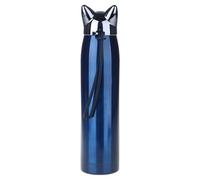 Bouteille isotherme pratique en acier inoxydable 304 - Bouteille d'eau de voyage pour l'extérieur - Portable