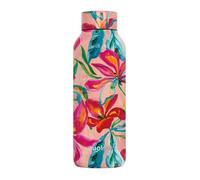 Bouteille isotherme - QUOKKA - 510 ml - Acier inoxydable - Fleur tropicale - Isolation sous vide