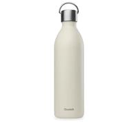Qwetch - Bouteille isotherme Active - Inox double paroi avec anse - Sable 1 L