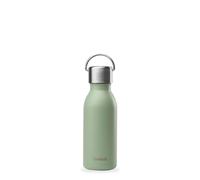 Qwetch Bouteille isotherme ACTIVE – double paroi en inox avec poignée 1 L Vert Tilleul