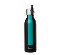 Bouteille isotherme Qwetch Inox Noir 600 ml
