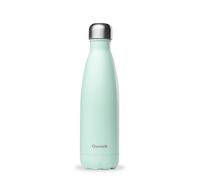 Qwetch – Bouteille isotherme inox Pastel vert 500 ml – 24h froid / 12h chaud, étanche & réutilisable