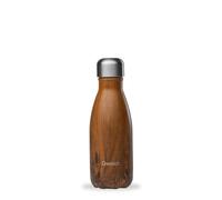 Bouteille isotherme Qwetch Originals Wood Marron 260 ml