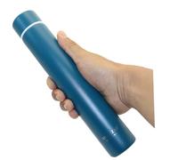 Bouteille Isotherme Slim 250 ml en Acier Inoxydable 304 - Double Paroi, Revêtement Poudré Antidérapant et Résistant aux Rayures - Étanche, Réutilisable, Idéale pour Café, Thé, Bureau et Voyage (Bleu)
