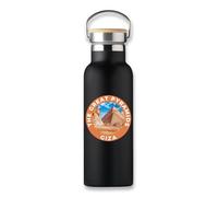 Bouteille isotherme souvenir de voyage Les Grandes Pyramides de Gizeh