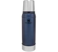 Stanley Classic Legendary Thermos 0.75L - Maintient la Température 20h (Chaud/Froid) - Bouteille Isotherme 750 ml - Sans BPA - Gourde Isotherme en Acier Inoxydable - Gourde Inox - Nightfall