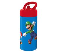 Bouteille Isotherme Super Mario 410 Ml ? Poignée Intégrée, Pvc Bleu / Rouge TU