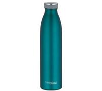 THERMOcafé by THERMOS TC BOTTLE Bouteille isotherme en acier inoxydable résistant aux boissons gazeuses Vert mat 0,75 l 12 h chaud 24 h froid Anti-fuite Pour l'école, les déplacements et le bureau