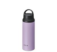 Bouteille isotherme Tiger Active Model MCZ-S 600 mL, poignée ergonomique, large ouverture, sans BPA, conservation froid 24h et chaud 12h, conçue au Japon, couleur lilas
