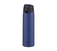 Bouteille isotherme Tiger MCT-K 500 mL Self-Locking One-Push, ouverture one-push, verrouillage automatique, sans BPA, conservation froid 24h et chaud 12h, conçue au Japon, couleur bleu marine