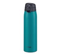 Bouteille isotherme Tiger MCT-K 600 mL Self-Locking One-Push, ouverture one-push, verrouillage automatique, sans BPA, conservation froid 24h et chaud 12h, conçue au Japon, couleur vert viridien