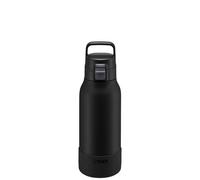 Bouteille isotherme Tiger MTA-B 1.0 L Active One-Push, grande capacité, légère avec poignée, ouverture one-push, sans BPA, conservation froid 24h, conçue au Japon, couleur pierre noire