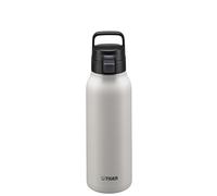 Bouteille isotherme Tiger MTA-B 1.2 L Active One-Push, grande capacité, légère avec poignée, ouverture one-push, sans BPA, conservation froid 24h, conçue au Japon, couleur aigrette blanche