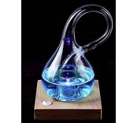 Bouteille Klein colorée - Modèle spatial 4D illuminé, art scientifique décoratif unique pour les amateurs de physique et décoration d'intérieur