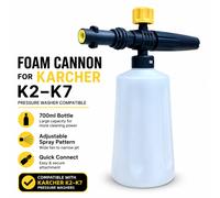 Bouteille lance-mousse, kit de nettoyage à mousse pour Karcher K2 K3 K4 K5 K6 K7, générateur de savon haute pression