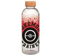Bouteille Large - Stor - Pokemon - En Verre Avec Manchon Silicone - Réutilisable - 1030 Ml