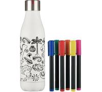 Bouteille LES ARTISTES Creative Color Set Dino mat 500ml