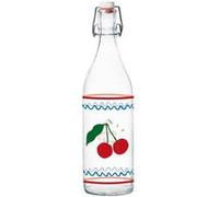 Bouteille limonade Cherry 1L - Table Passion - Transparent / Cristal - Verre Transparent
