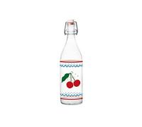 Bouteille limonade Cherry 1L - Table Passion - Transparent / Cristal - Verre Transparent