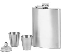 Bouteille MagicHome, set, 2x30 ml stamperl, entonnoir, acier inoxydable, emballage cadeau