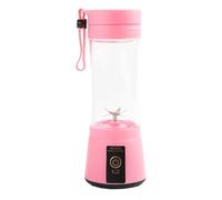 Bouteille mélangeur de fruits, mini presse-agrumes - Mélangeur électrique presse-agrumes portable de 400 ml - Mélangeur résistant aux hautes températures pour camping, maison, travail, école, voyage,